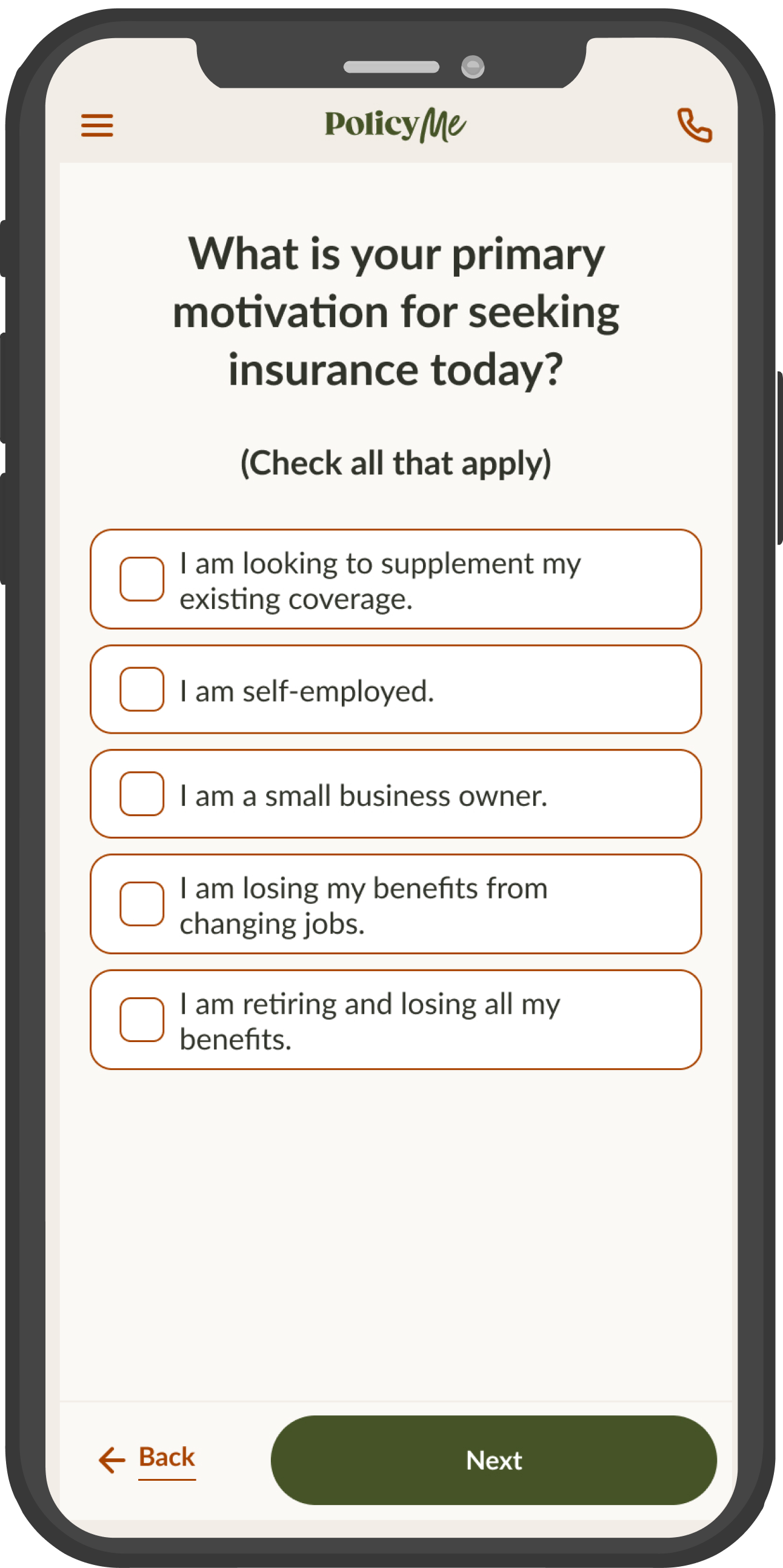 policyme mobile 1